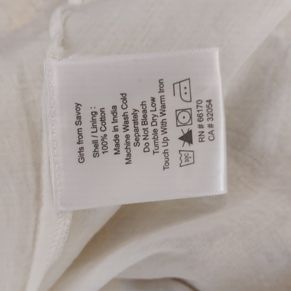 Anthropologie Girls From Savoy Yellow Patterned Strapless Pockets Dress Size 4 - Picture 9 of 9